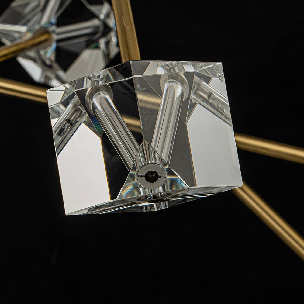 (OpenBox) Modern Mid-century Glam Branch Crystal Sputnik Chandelier