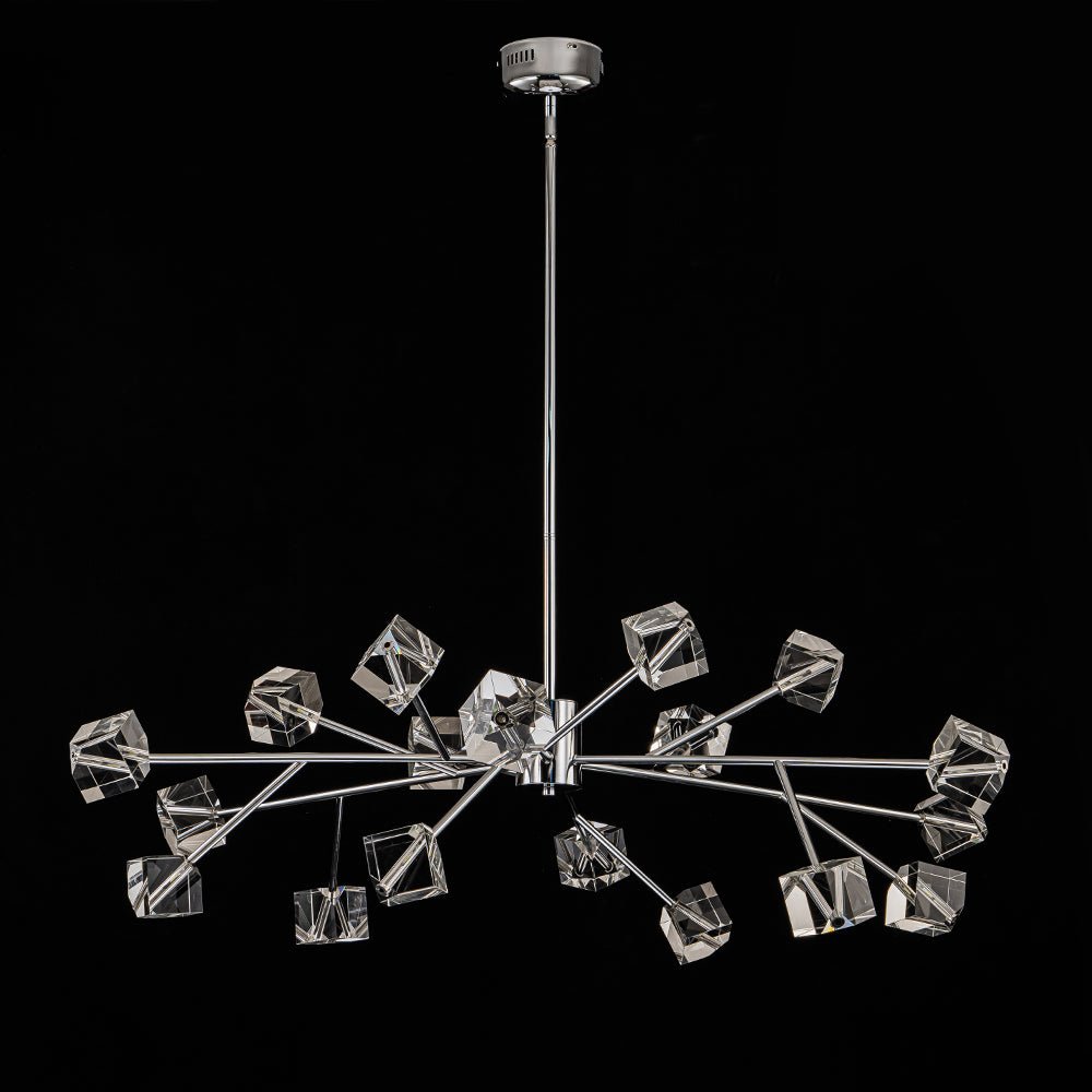 (OpenBox) Modern Mid-century Glam Branch Crystal Sputnik Chandelier