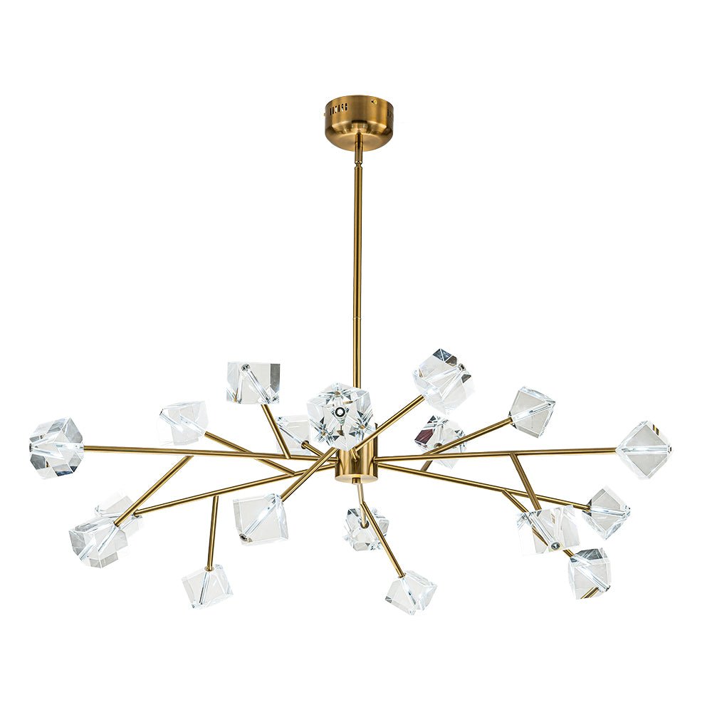 (OpenBox) Modern Mid-century Glam Branch Crystal Sputnik Chandelier