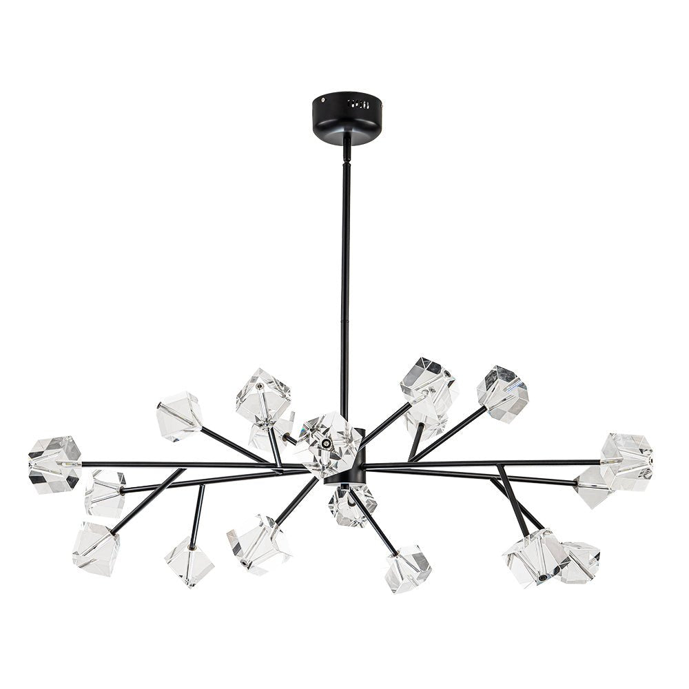 (OpenBox) Modern Mid-century Glam Branch Crystal Sputnik Chandelier