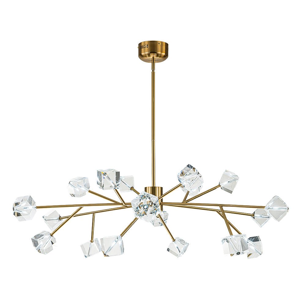 (OpenBox) Modern Mid-century Glam Branch Crystal Sputnik Chandelier