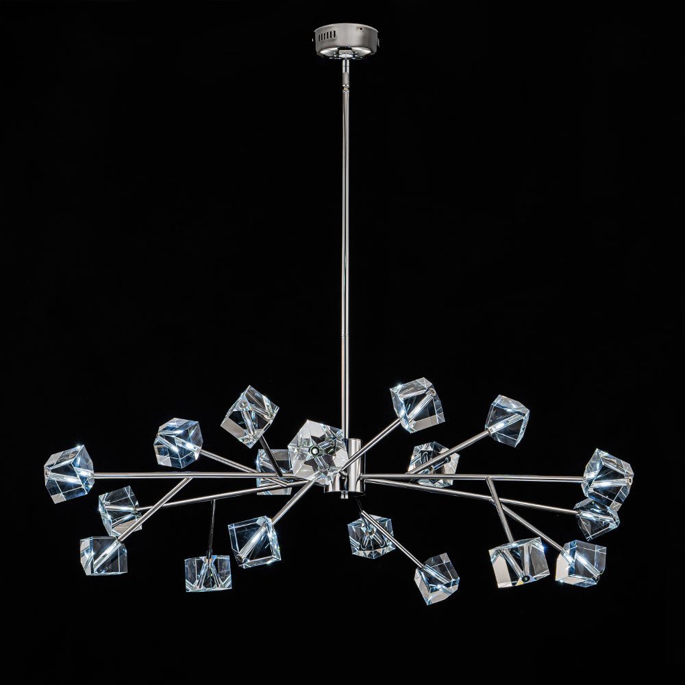 (OpenBox) Modern Mid-century Glam Branch Crystal Sputnik Chandelier