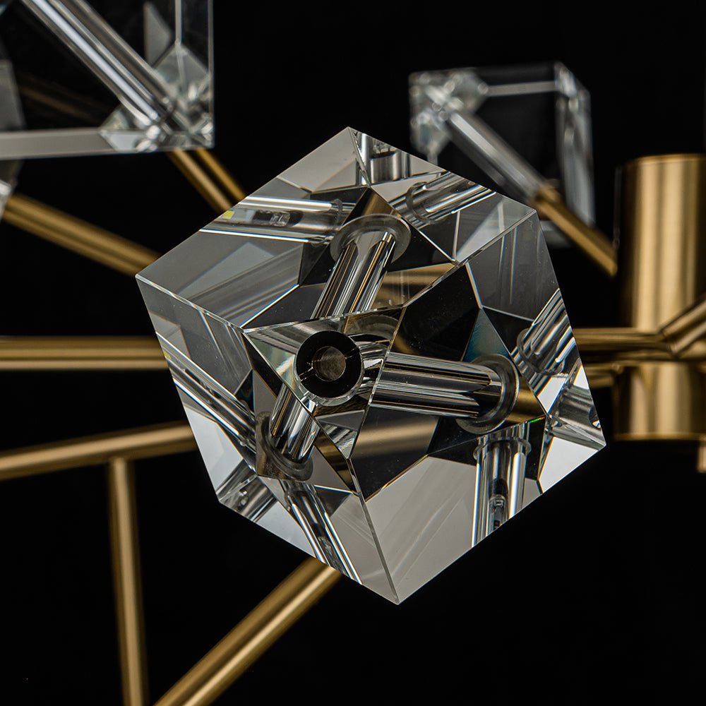 (OpenBox) Modern Mid-century Glam Branch Crystal Sputnik Chandelier