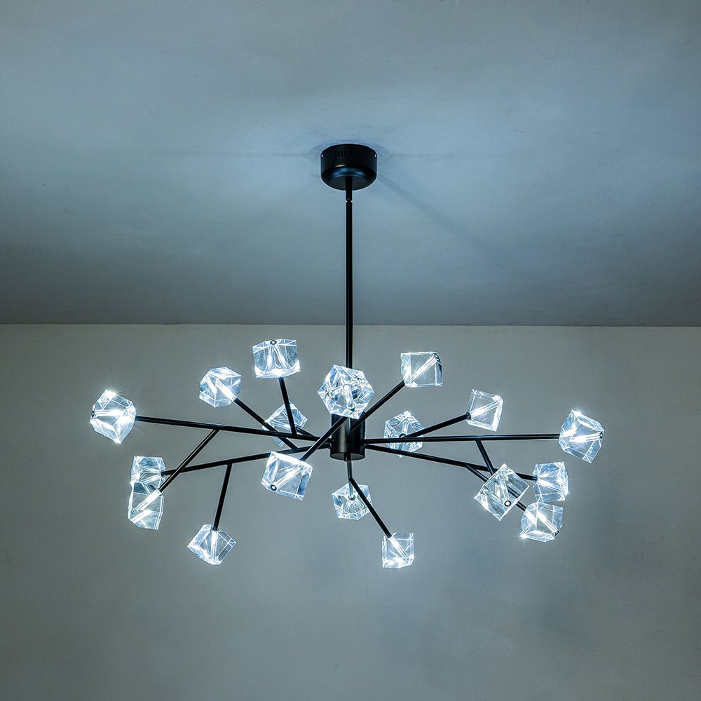 (OpenBox) Modern Mid-century Glam Branch Crystal Sputnik Chandelier