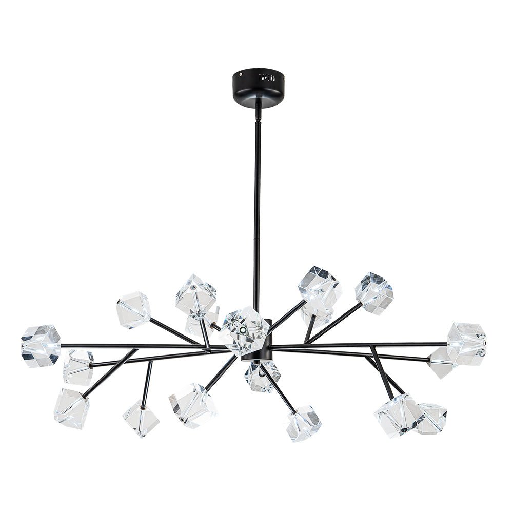 (OpenBox) Modern Mid-century Glam Branch Crystal Sputnik Chandelier
