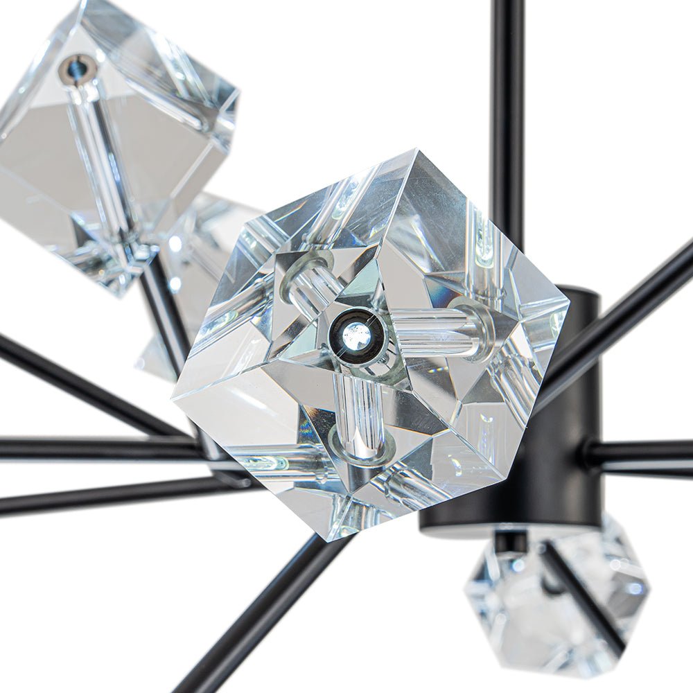 (OpenBox) Modern Mid-century Glam Branch Crystal Sputnik Chandelier