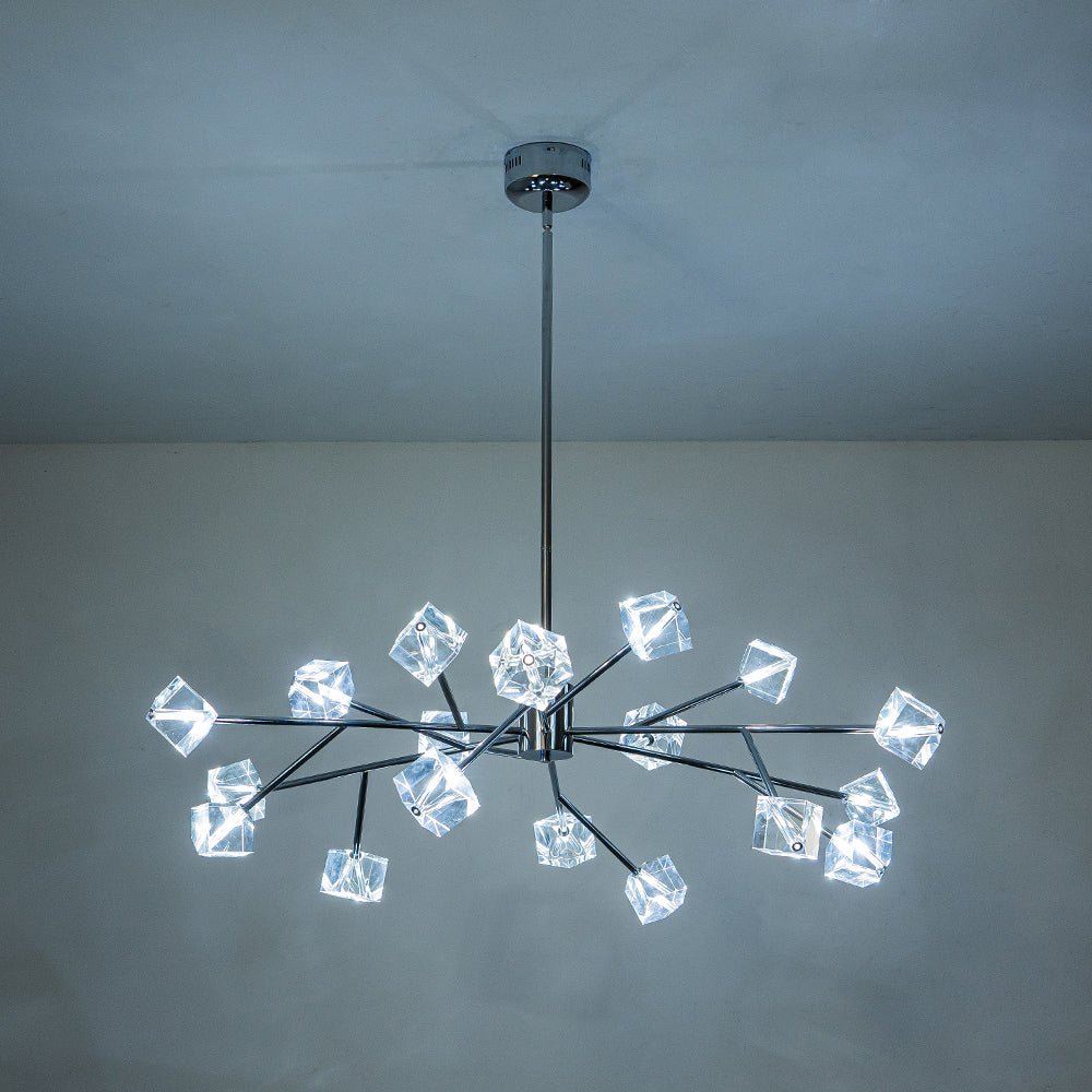 (OpenBox) Modern Mid-century Glam Branch Crystal Sputnik Chandelier