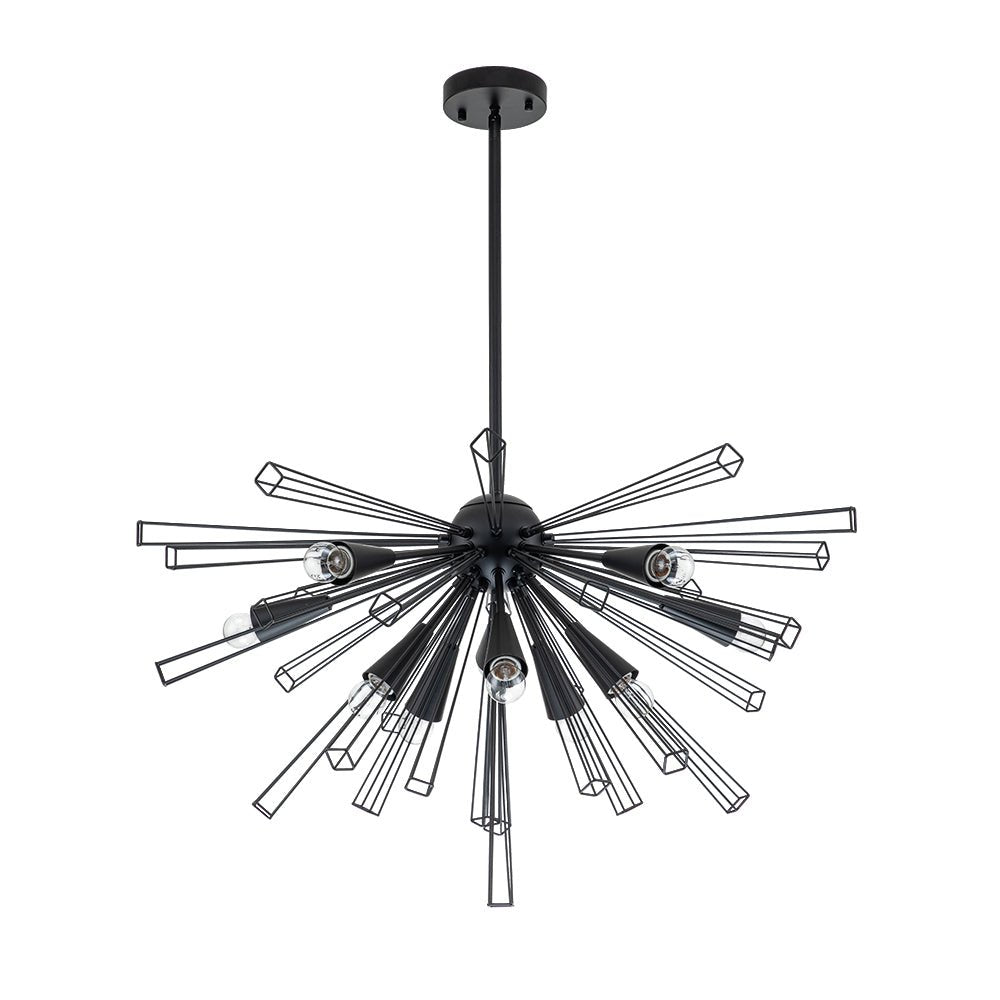 (OpenBox) 10-Light Geometric Sputnik Sunburst Chandelier