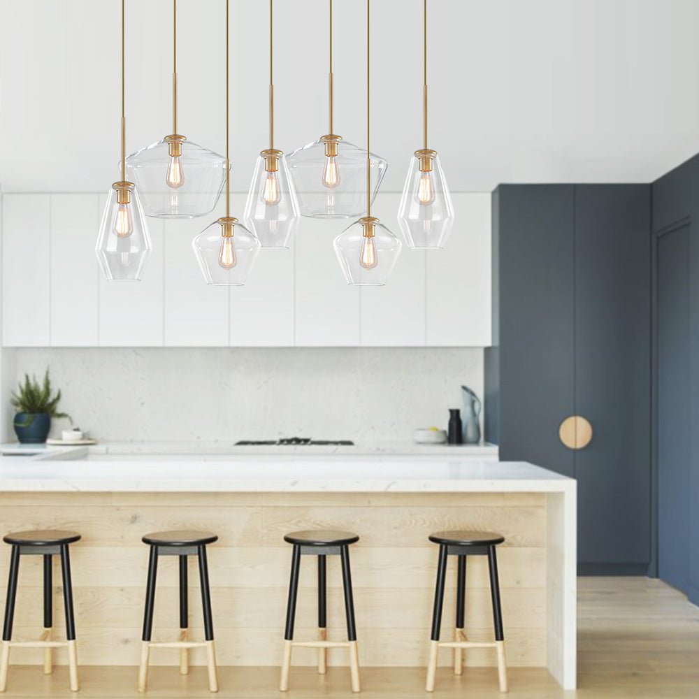 (OpenBox) 7-light Cluster Kitchen Island Pendant Lighting
