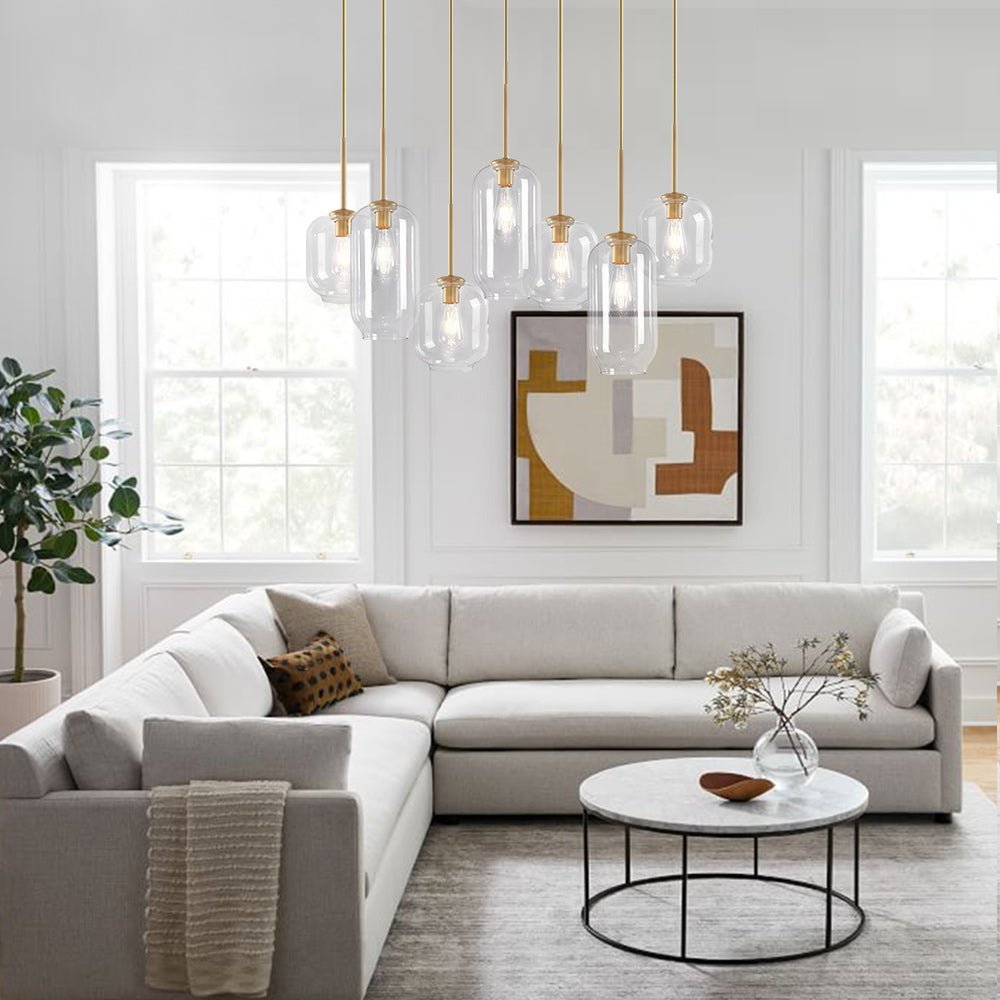 (OpenBox) 7-light Kitchen Island Cluster Pendant Chandelier
