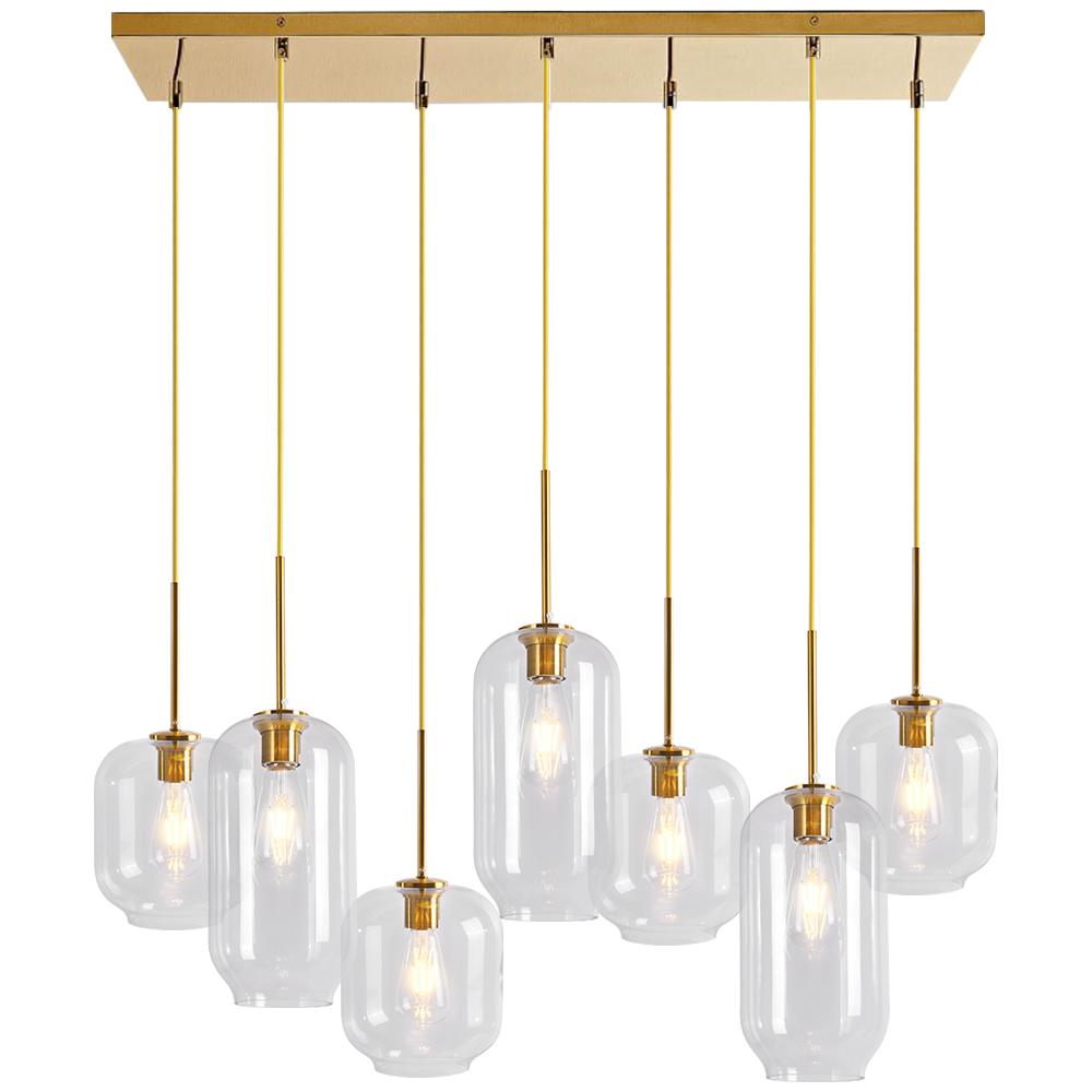 (OpenBox) 7-light Kitchen Island Cluster Pendant Chandelier