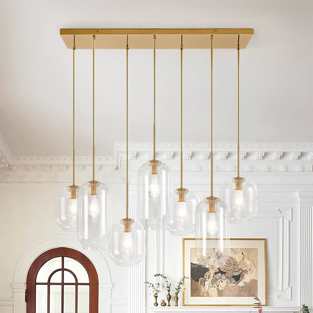 (OpenBox) 7-light Kitchen Island Cluster Pendant Chandelier