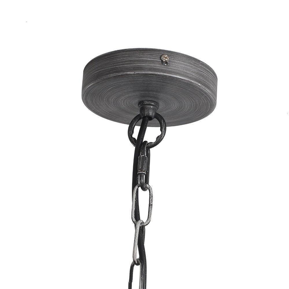 (OpenBox) Boho 4-Light Wood Beaded Lantern Pendant