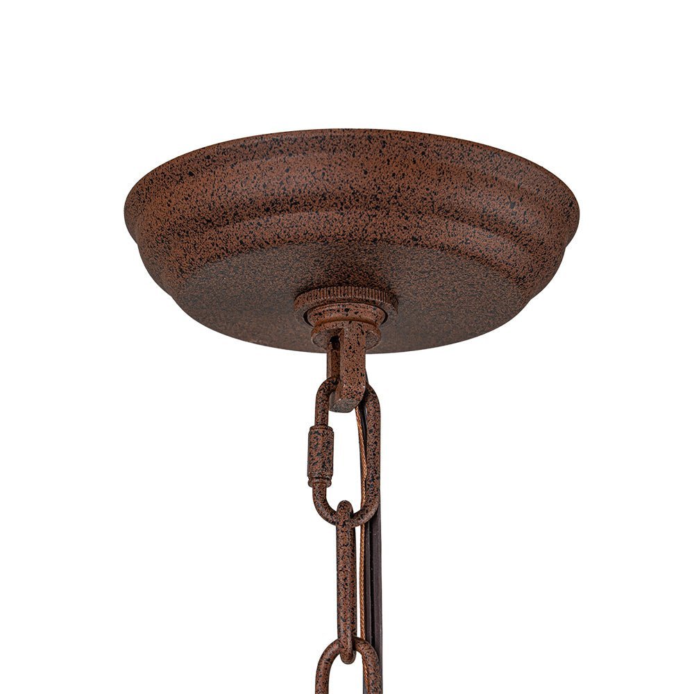 (OpenBox) Farmhouse Wood Cylinder Pendant Light