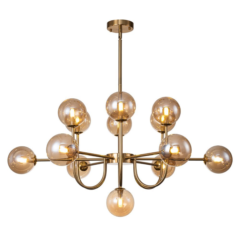 (OpenBox) Glam 13-Light Sputnik Glass Globe Bubble Chandelier