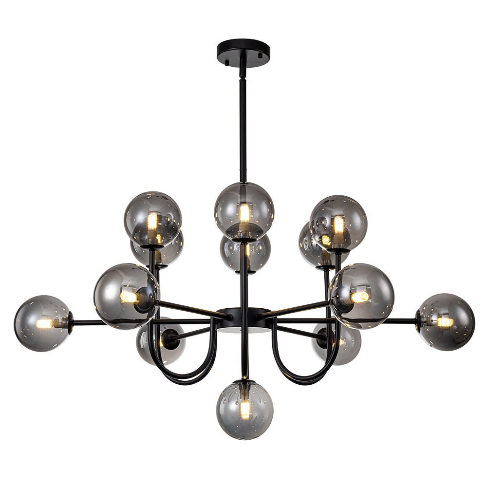 (OpenBox) Glam 13-Light Sputnik Glass Globe Bubble Chandelier