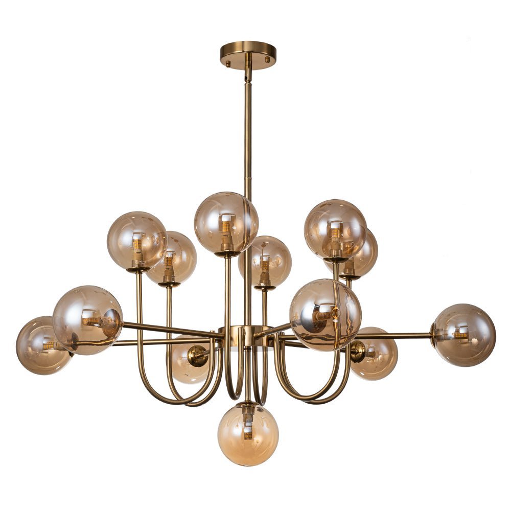 (OpenBox) Glam 13-Light Sputnik Glass Globe Bubble Chandelier