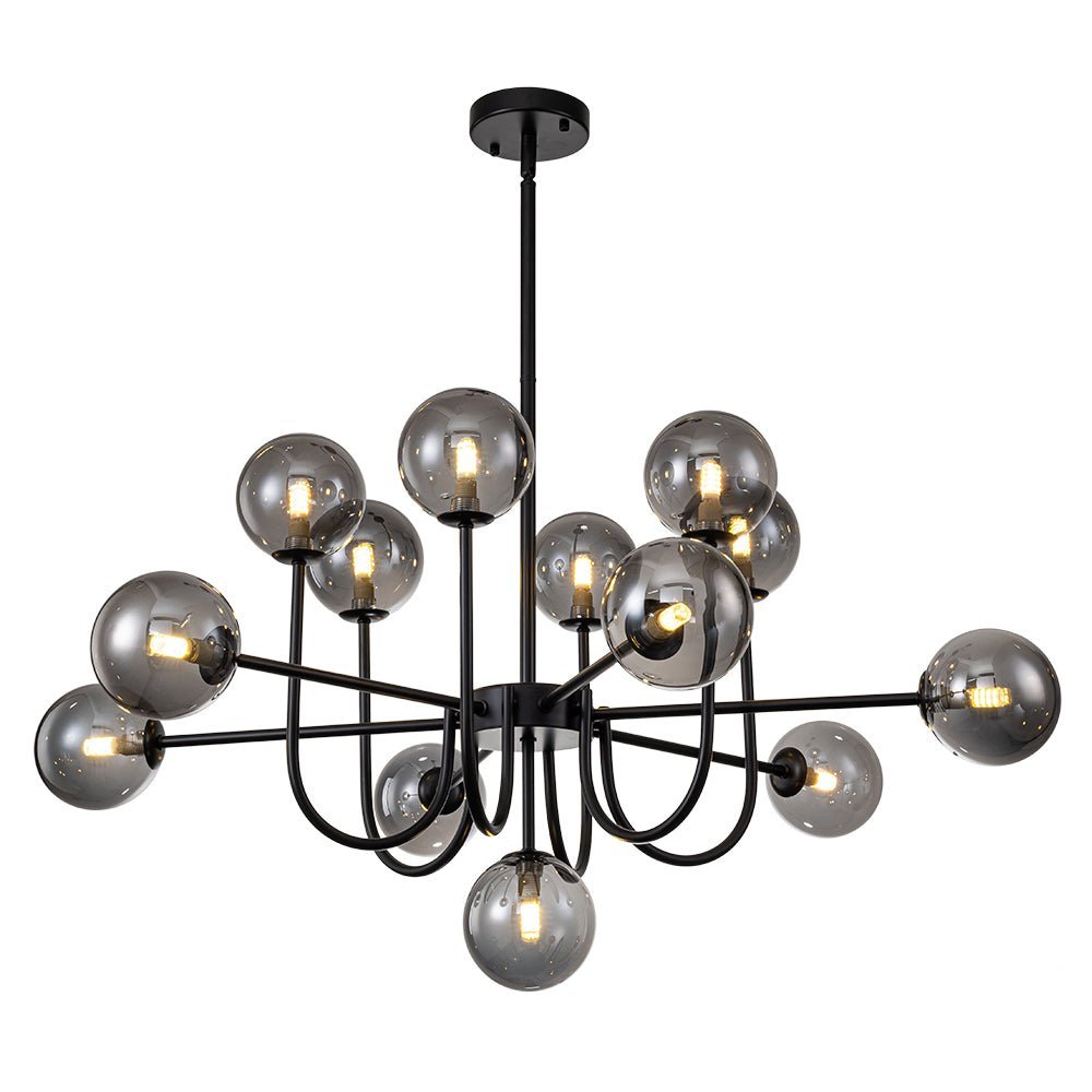 (OpenBox) Glam 13-Light Sputnik Glass Globe Bubble Chandelier