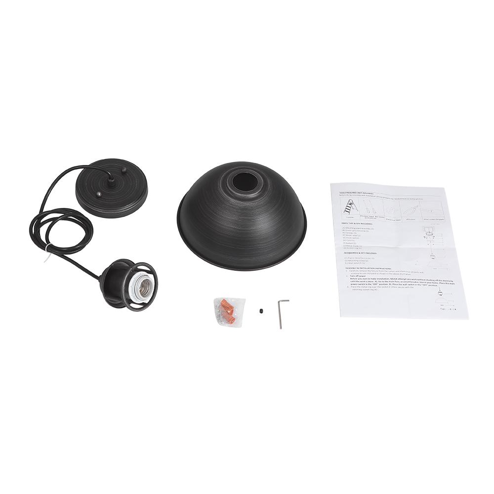 (OpenBox) Industrial Single Pot Lid Dome Pendant