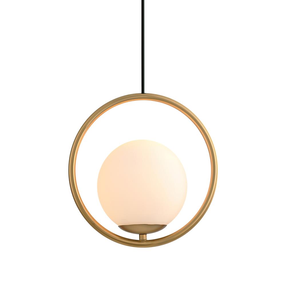 (OpenBox) Modern 1-ring Globe Pendant Light