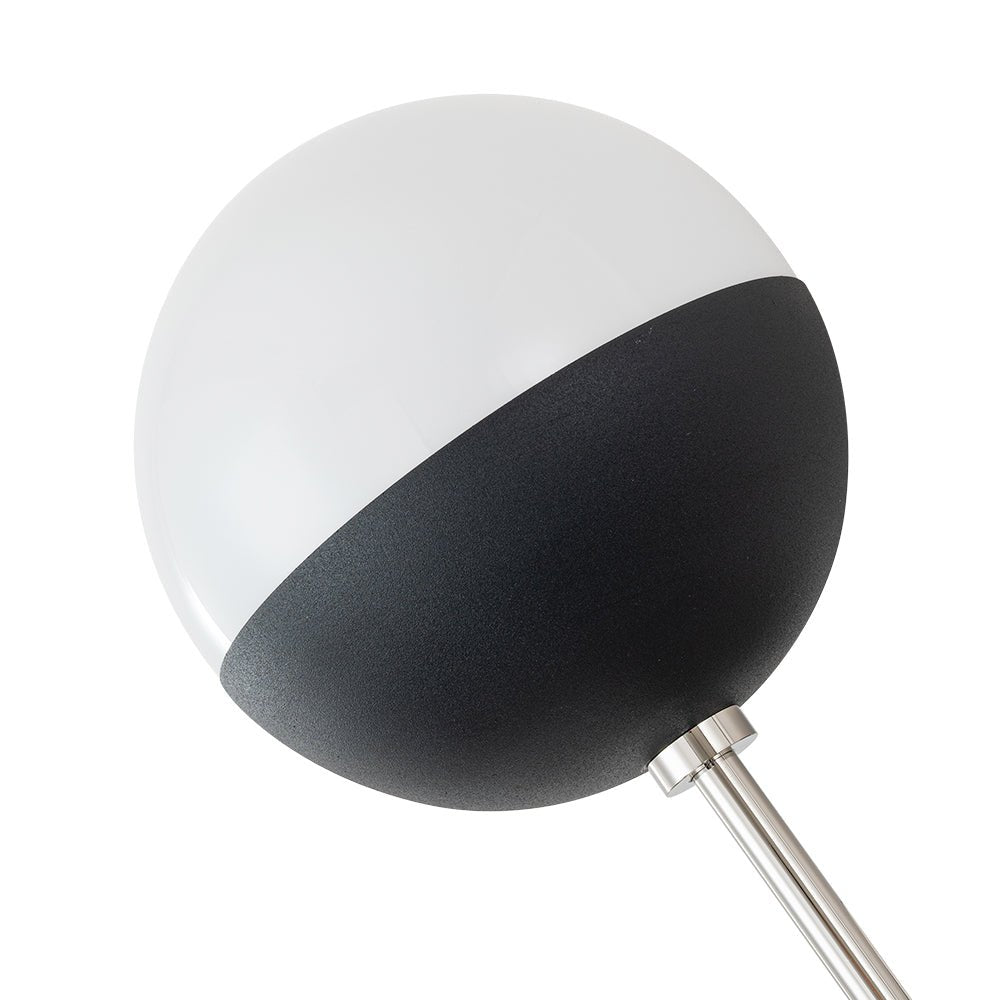 (OpenBox) Modern 2-Light Opal Glass Globe Wall Sconce