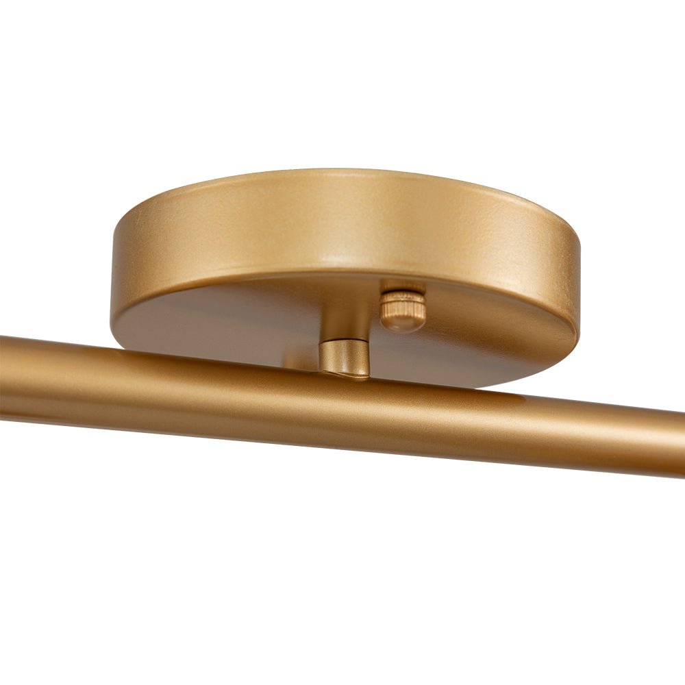 (OpenBox) Modern 4-Light Linear Semi Flush Track Light