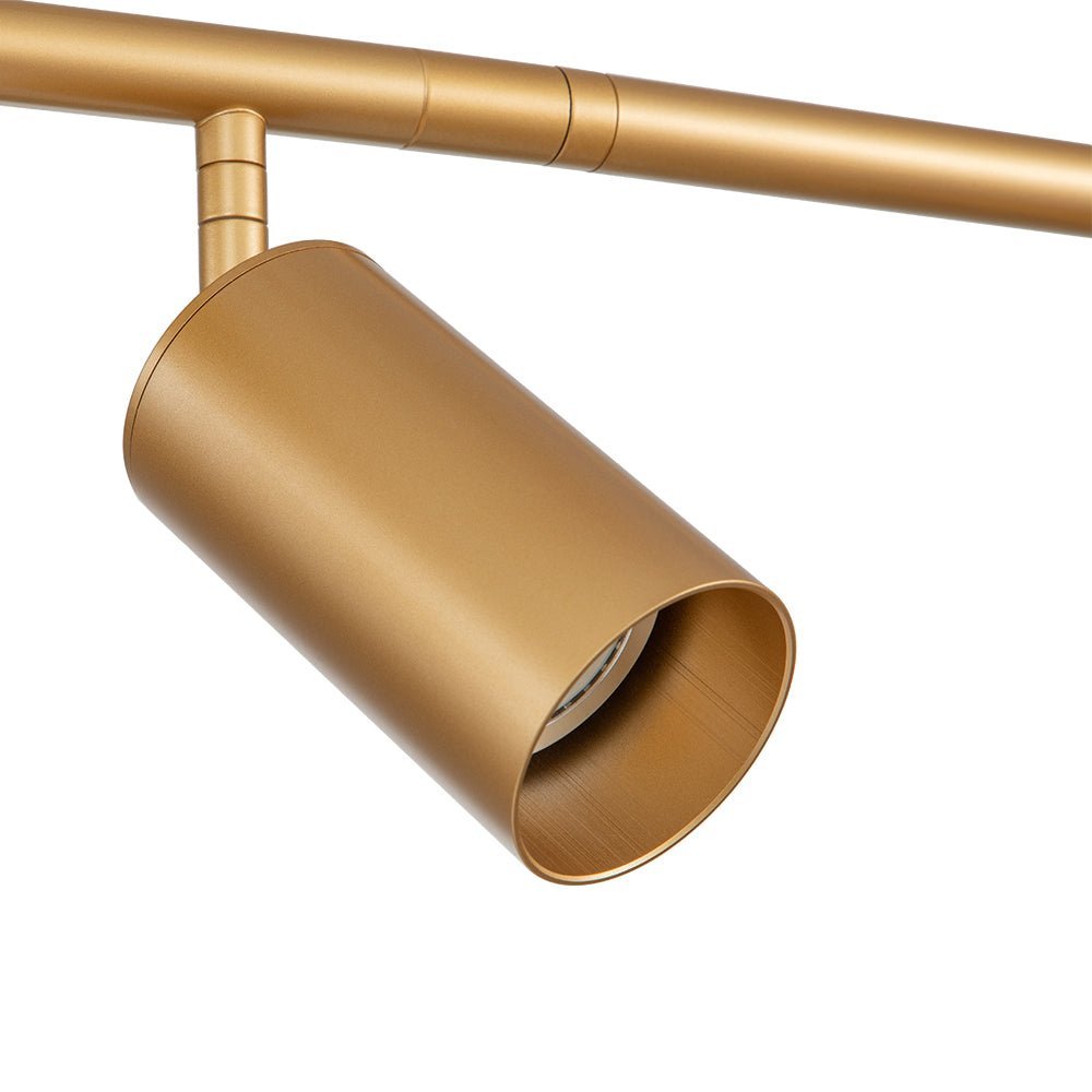 (OpenBox) Modern 4-Light Linear Semi Flush Track Light