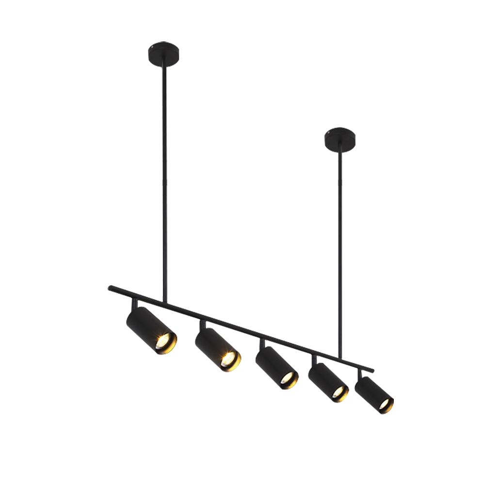 (OpenBox) Modern 5-Light Linear Semi Flush Track Light