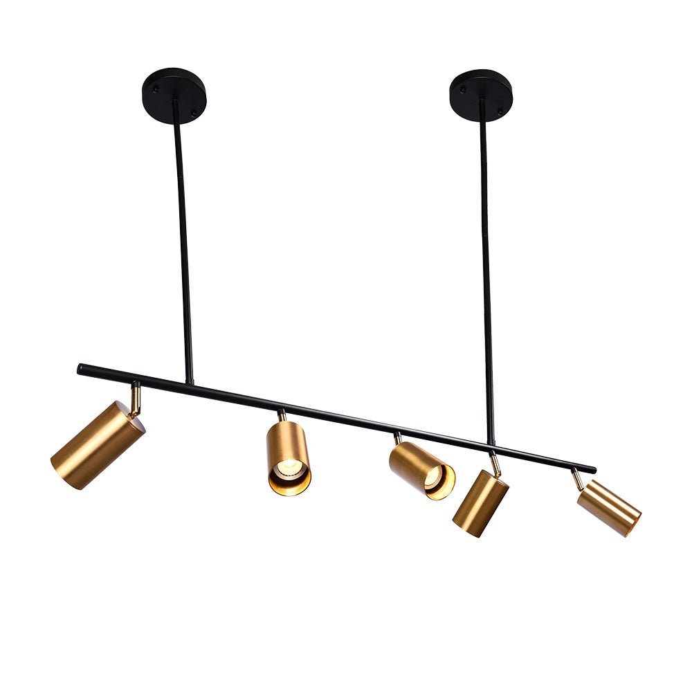 (OpenBox) Modern 5-Light Linear Semi Flush Track Light