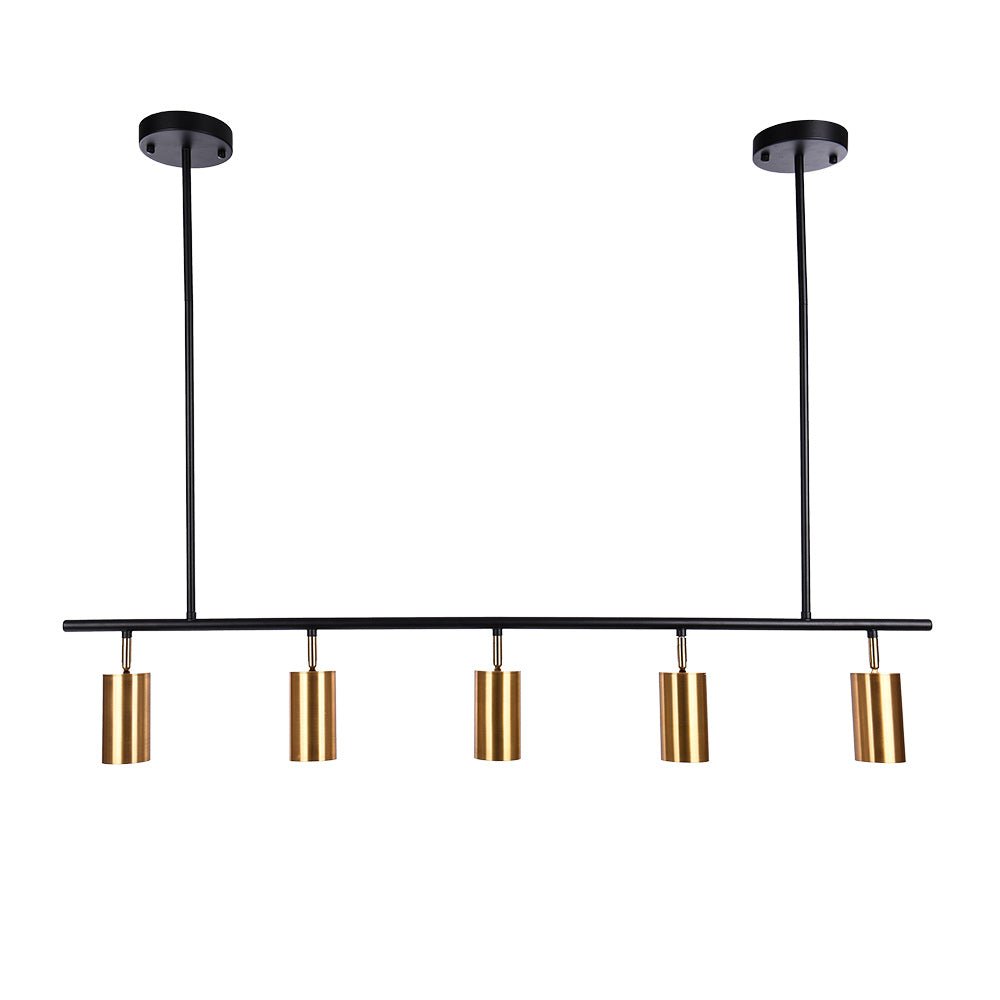 (OpenBox) Modern 5-Light Linear Semi Flush Track Light