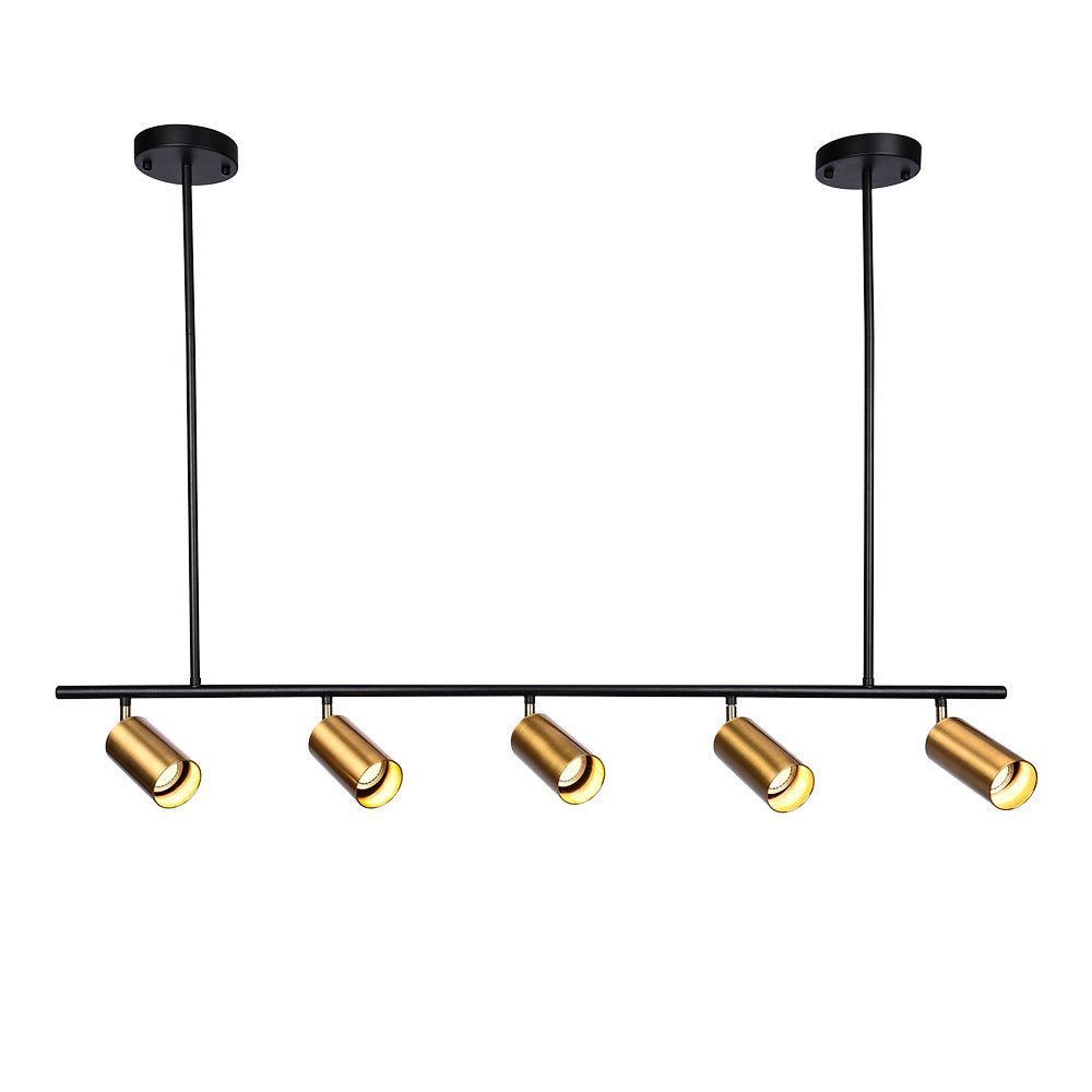(OpenBox) Modern 5-Light Linear Semi Flush Track Light