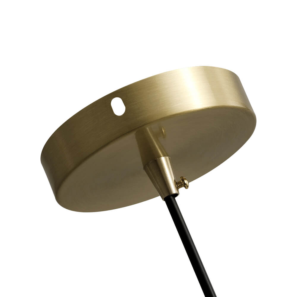 (OpenBox) Modern Brass Single Dome Pendant Light