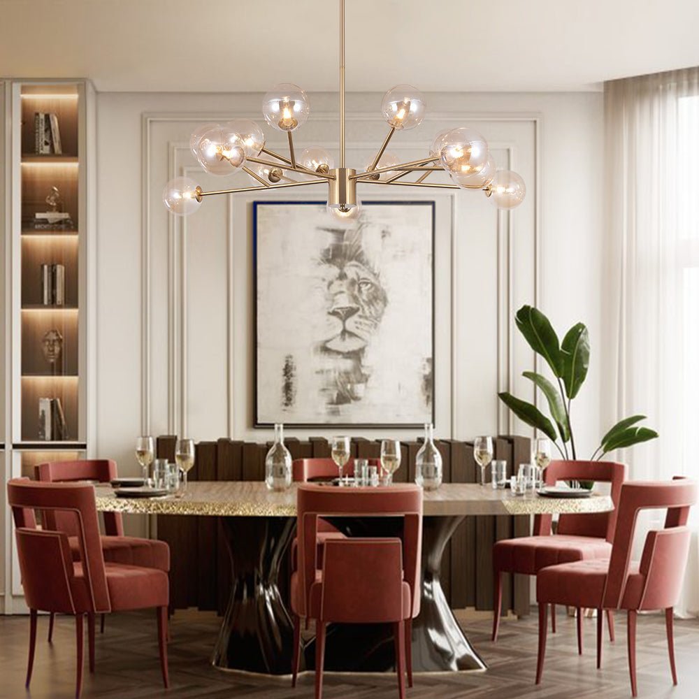 (OpenBox) Modern Sputnik Branching Bubble Chandelier