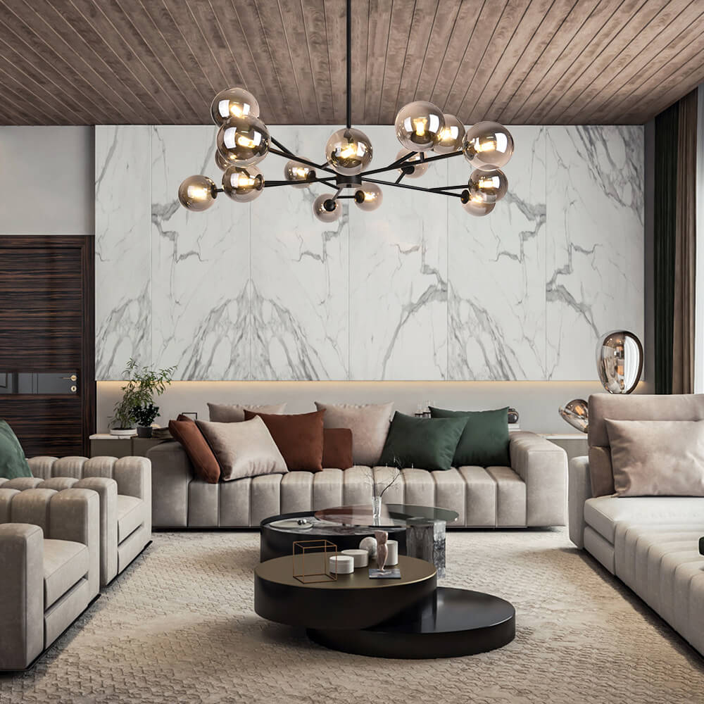 (OpenBox) Modern Sputnik Branching Bubble Chandelier