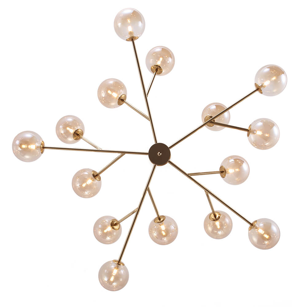 (OpenBox) Modern Sputnik Branching Bubble Chandelier
