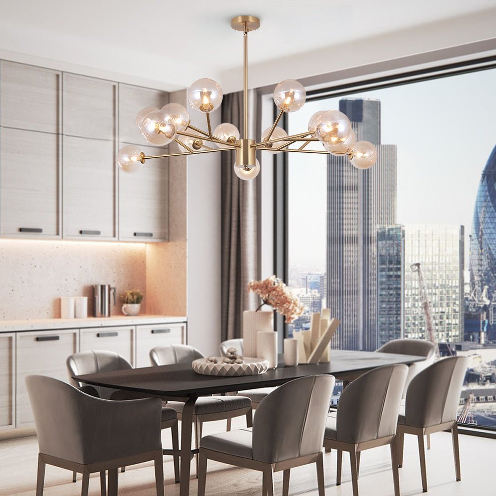 (OpenBox) Modern Sputnik Branching Bubble Chandelier