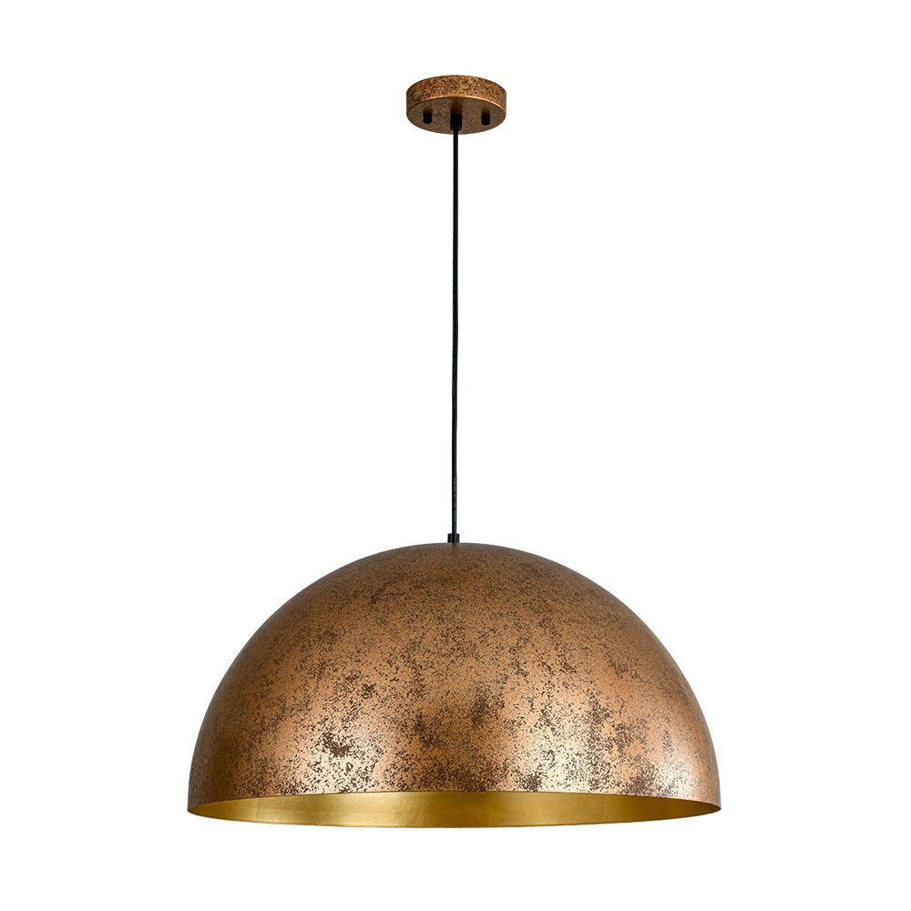 (OpenBox) Oversized Metal Dome Pendant Light