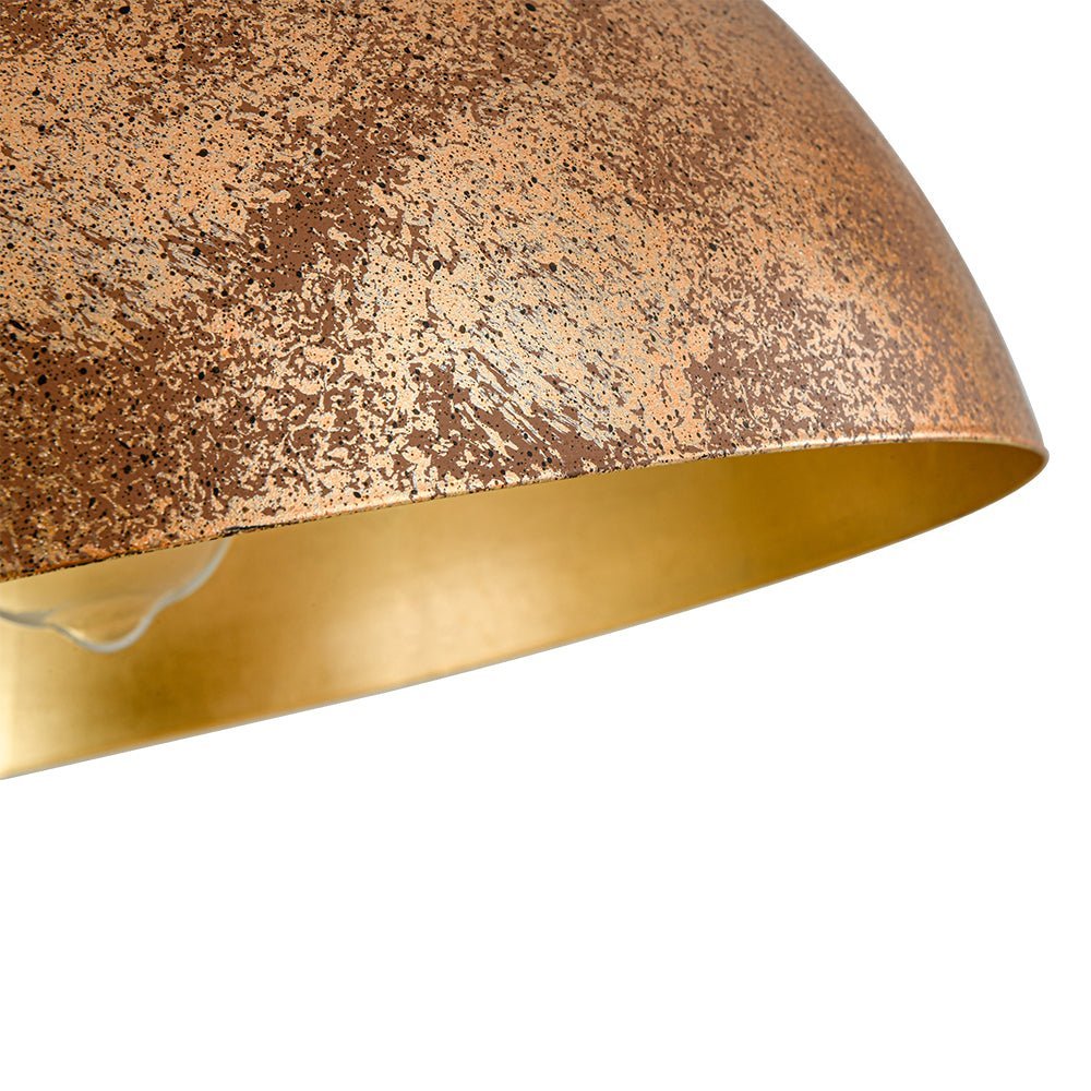 (OpenBox) Oversized Metal Dome Pendant Light
