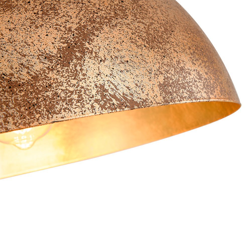 (OpenBox) Oversized Metal Dome Pendant Light