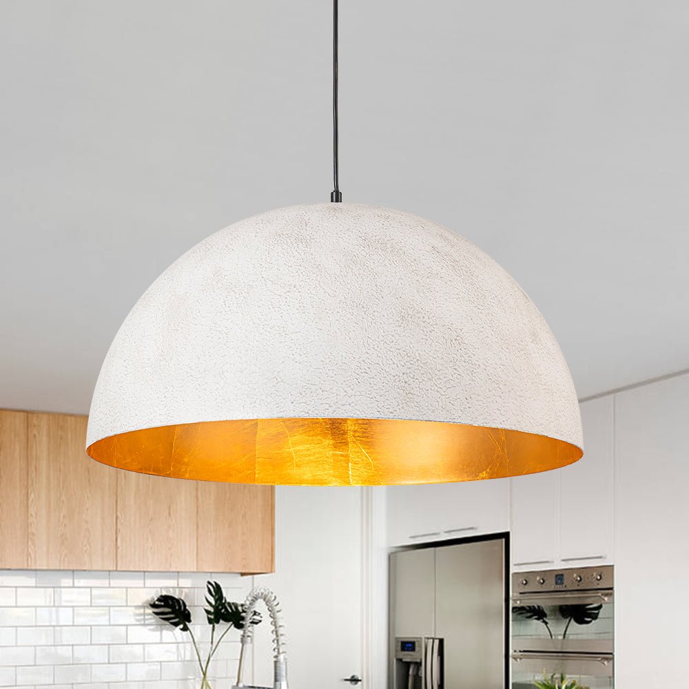 (OpenBox) Oversized Metal Dome Pendant Light