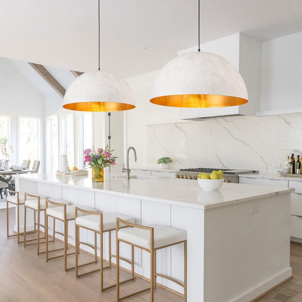 (OpenBox) Oversized Metal Dome Pendant Light