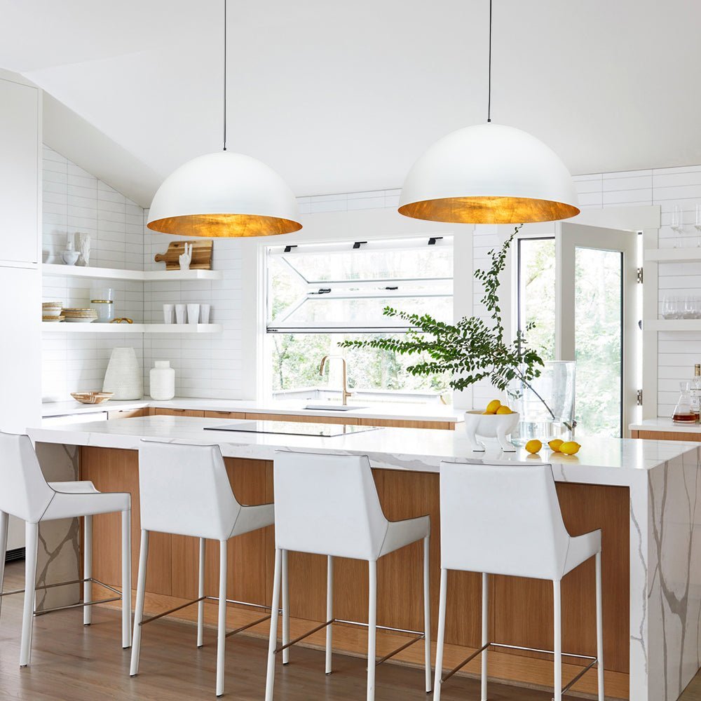 (OpenBox) Oversized Metal Dome Pendant Light