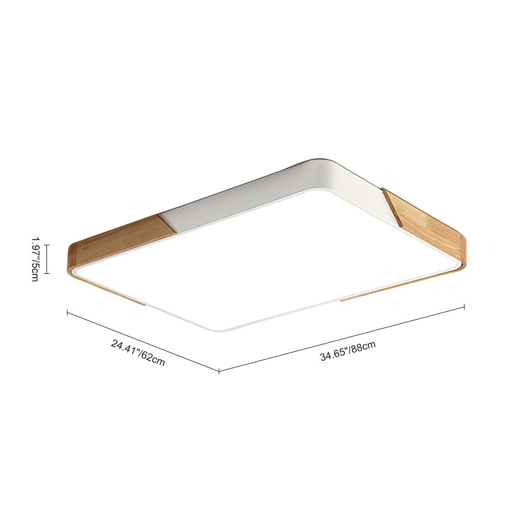 (OpenBox) Rectangle LED Flush Mount Light