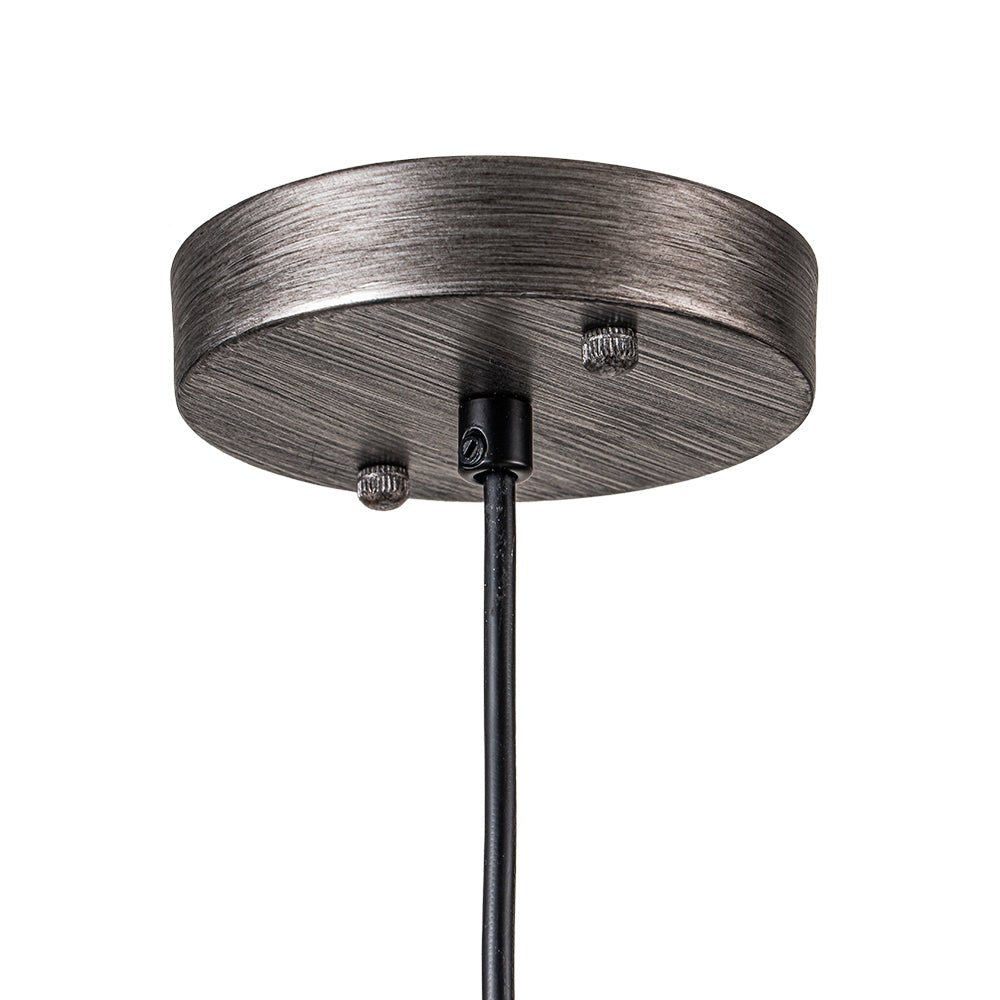 (OpenBox) Vintage Luxe Oversized Hammered Dome Pendant