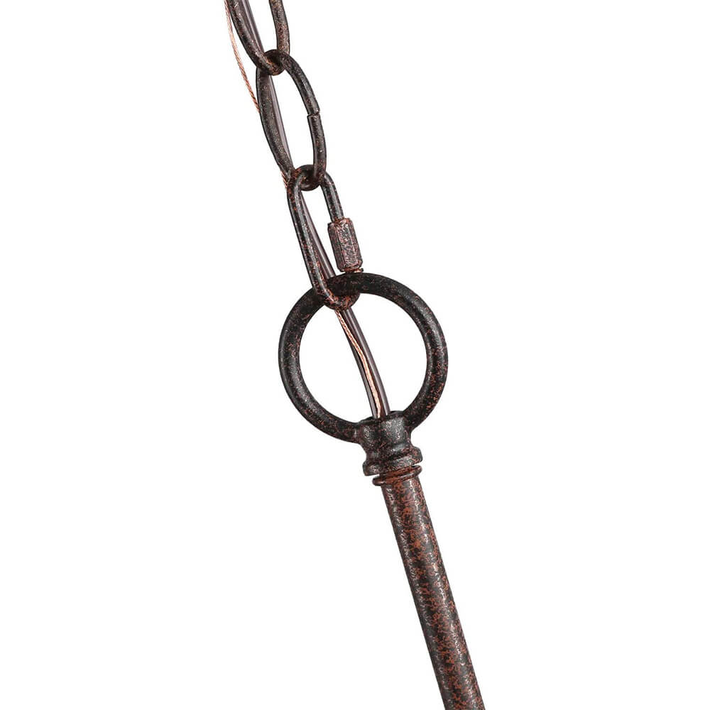 Farmhouse Metal Cylinder Pendant Light