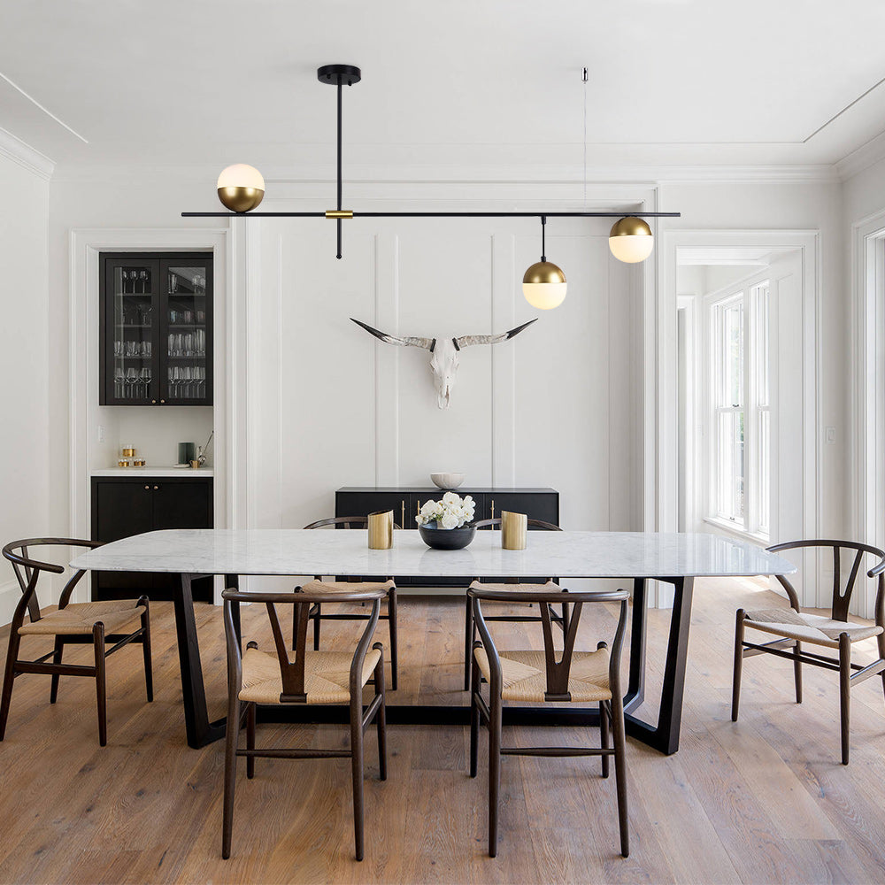 Modern 3-light Linear Island Lighting