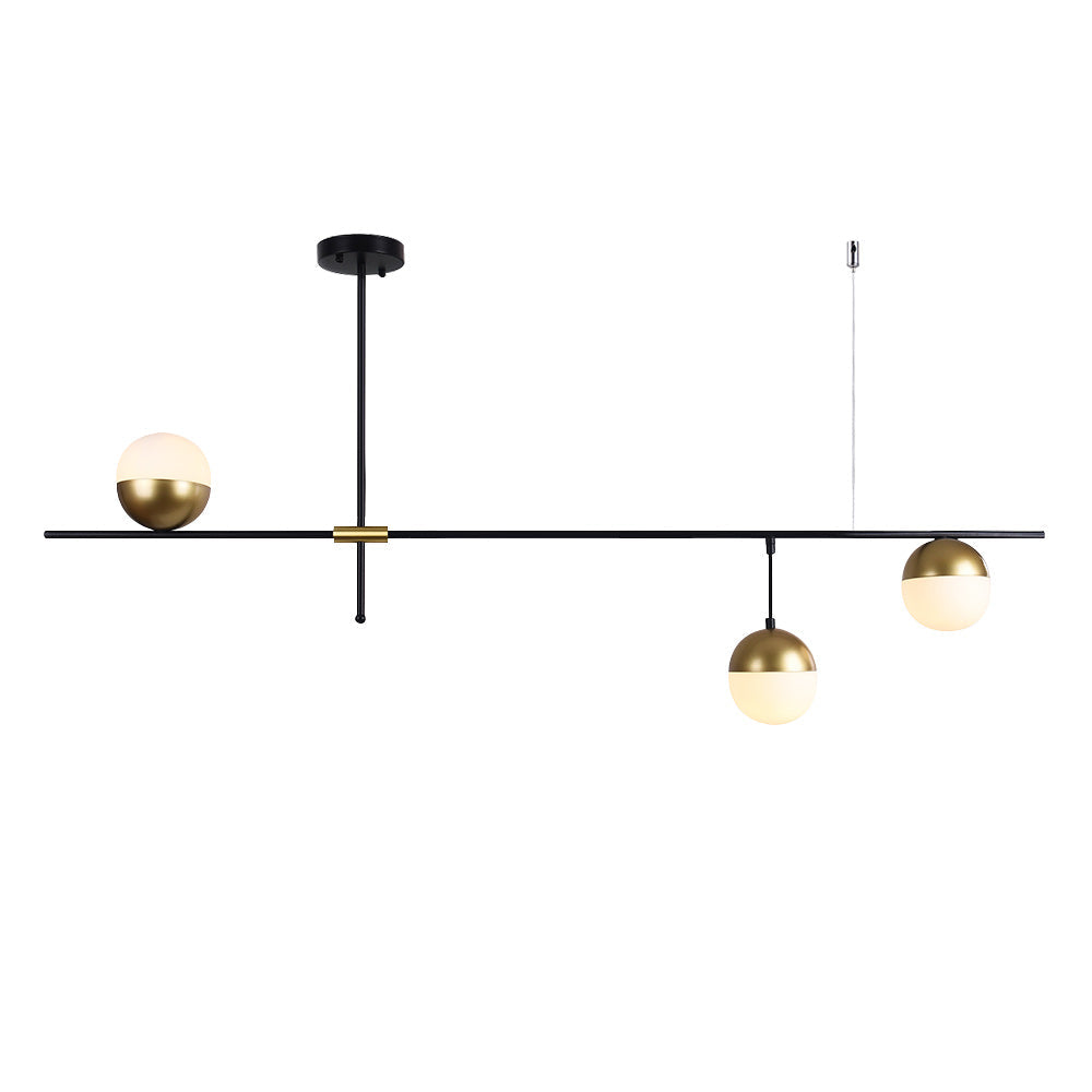 Modern 3-light Linear Island Lighting