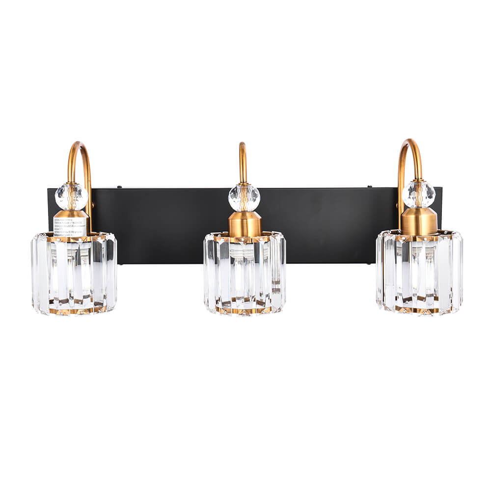 Modern Crystal Vanity Wall Sconce