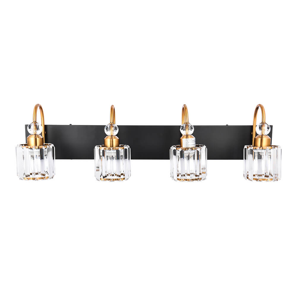 Modern Crystal Vanity Wall Sconce