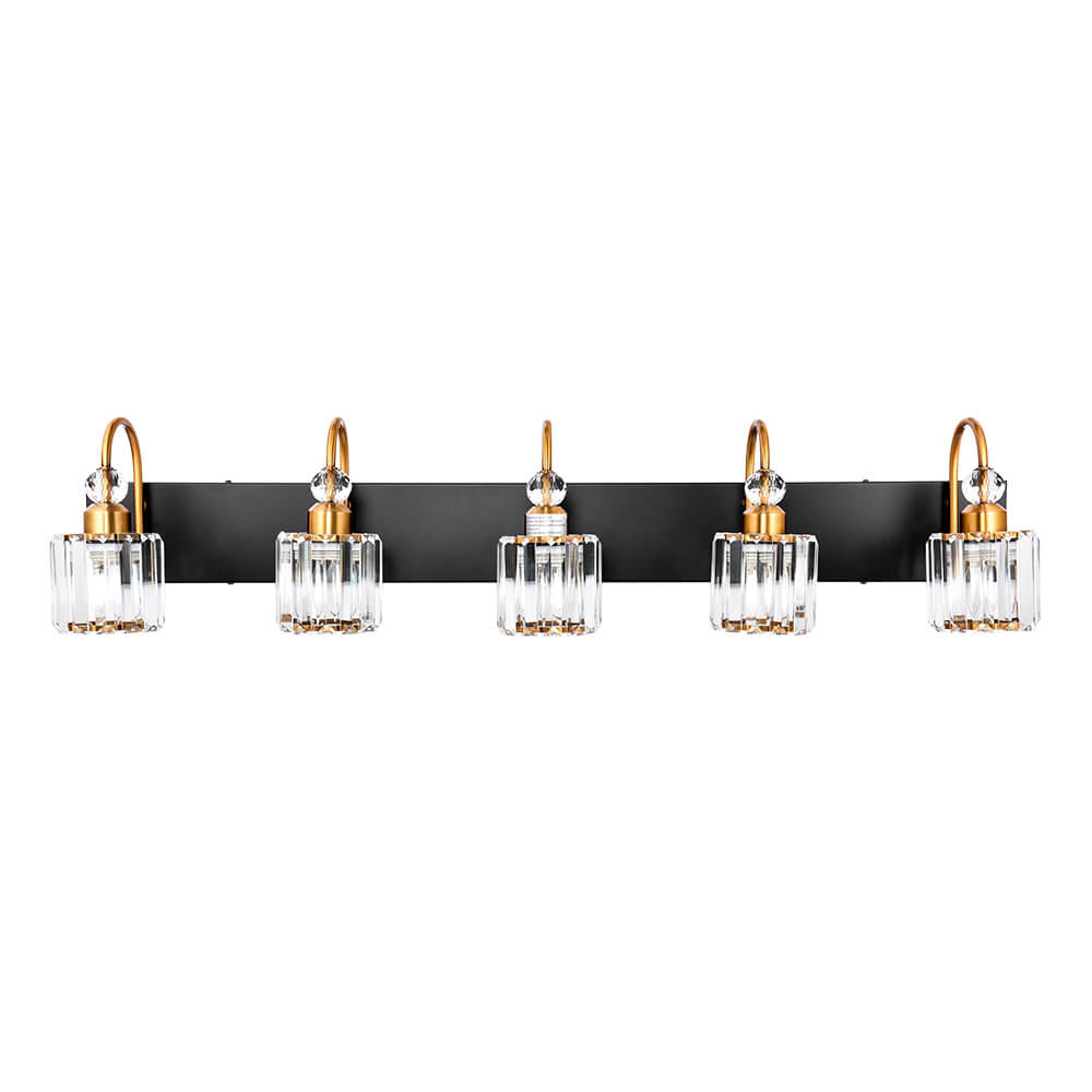 Modern Crystal Vanity Wall Sconce